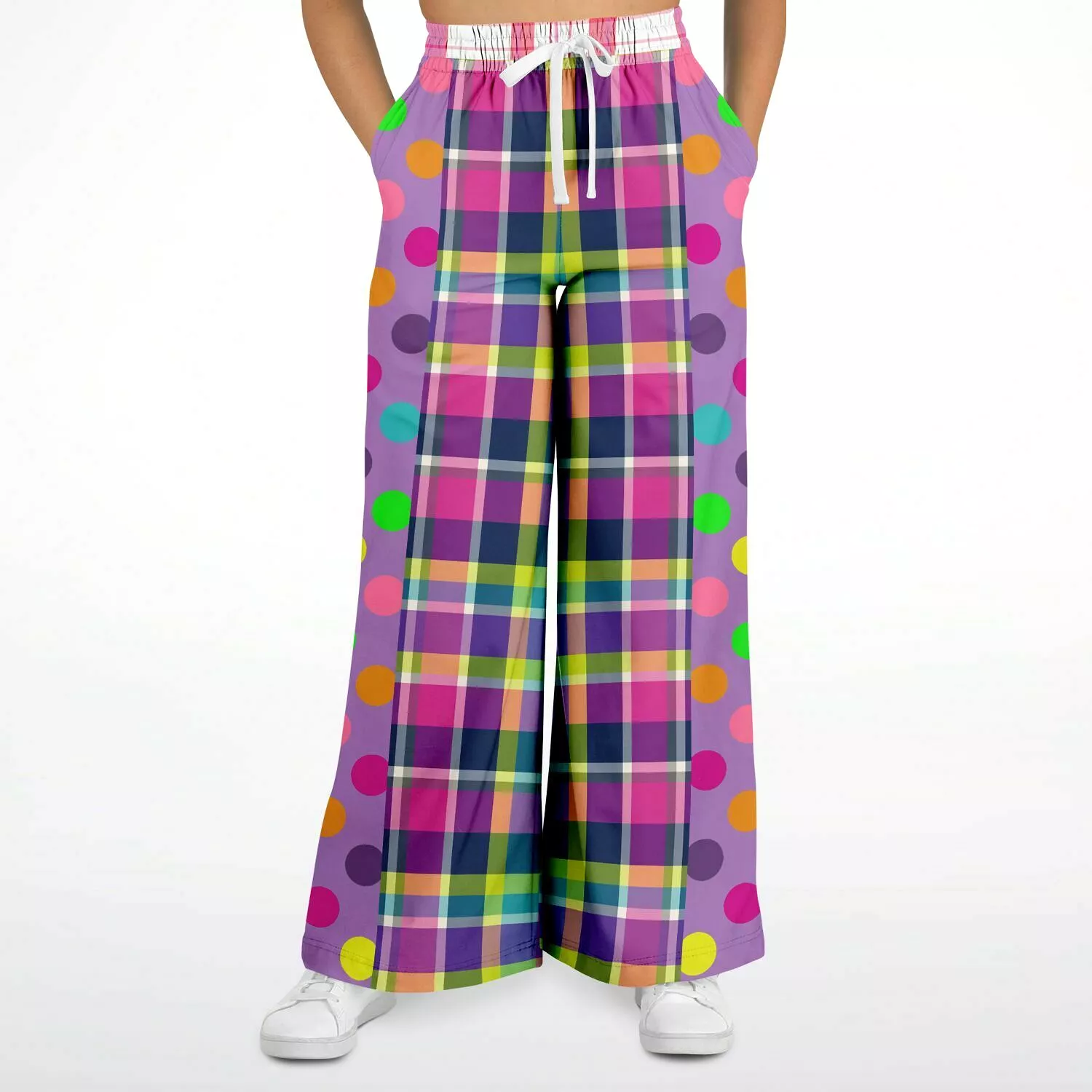 Mercury Retrograde Plaid SW Stretchy Phat Bellbottoms