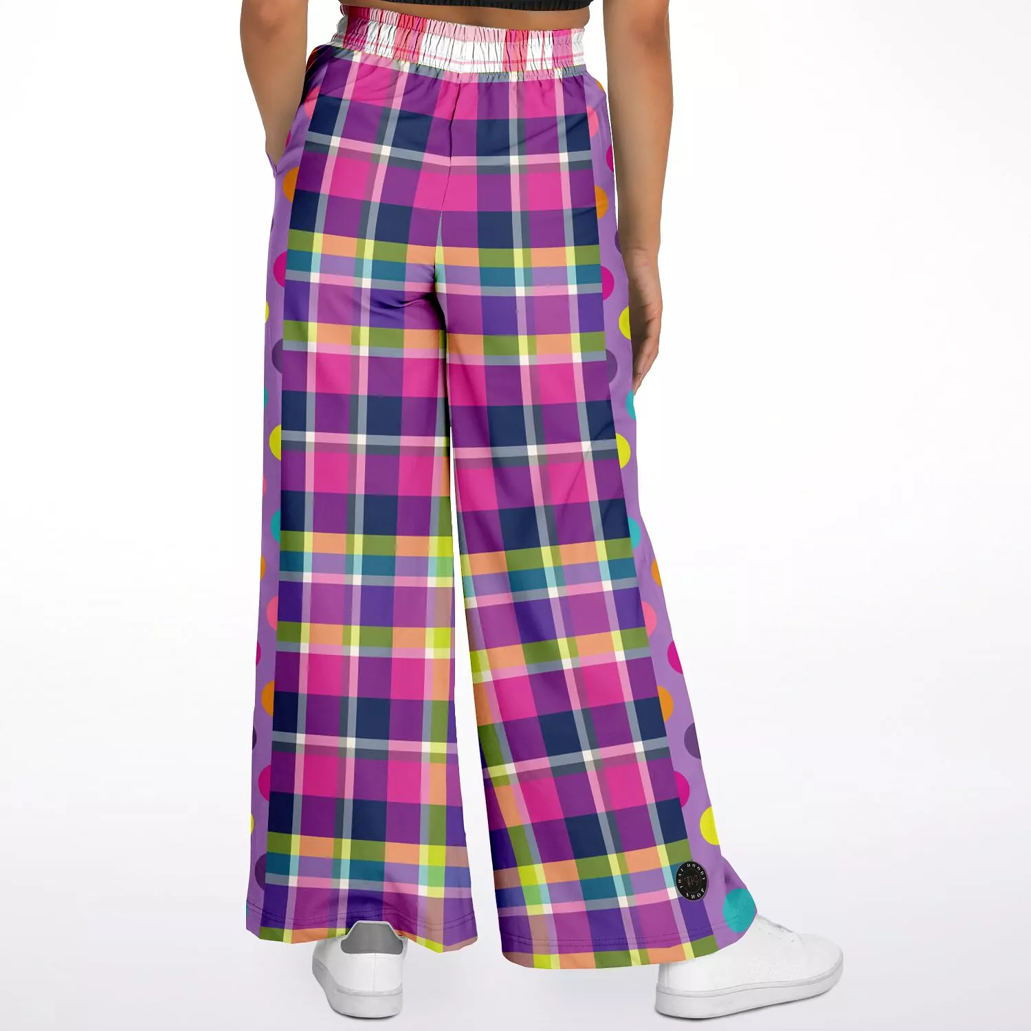 Mercury Retrograde Plaid SW Stretchy Phat Bellbottoms