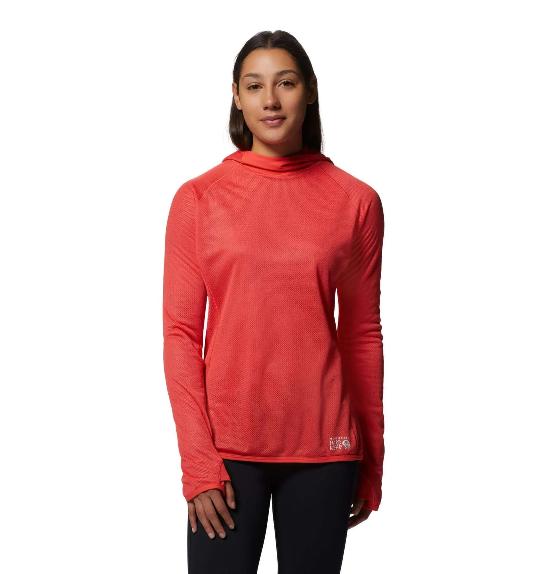 Mountain Hardwear Women’s Airmesh hoodie – Solar Pink