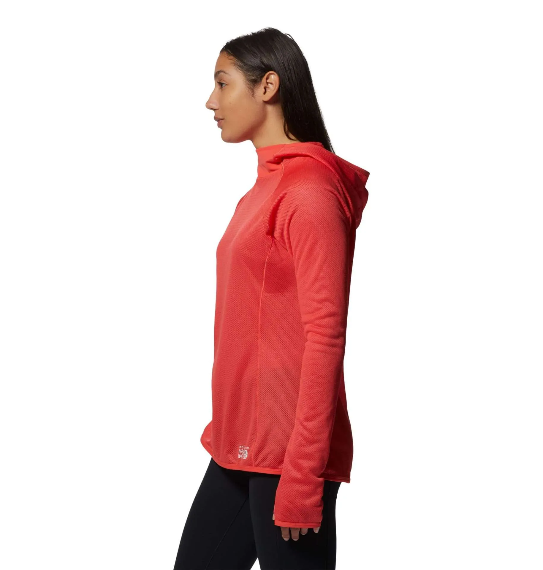 Mountain Hardwear Women’s Airmesh hoodie – Solar Pink