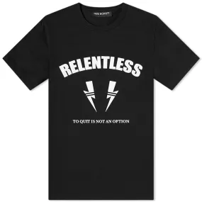 Neil Barrett Relentless Sportsbolts T-ShirtWhite & Black