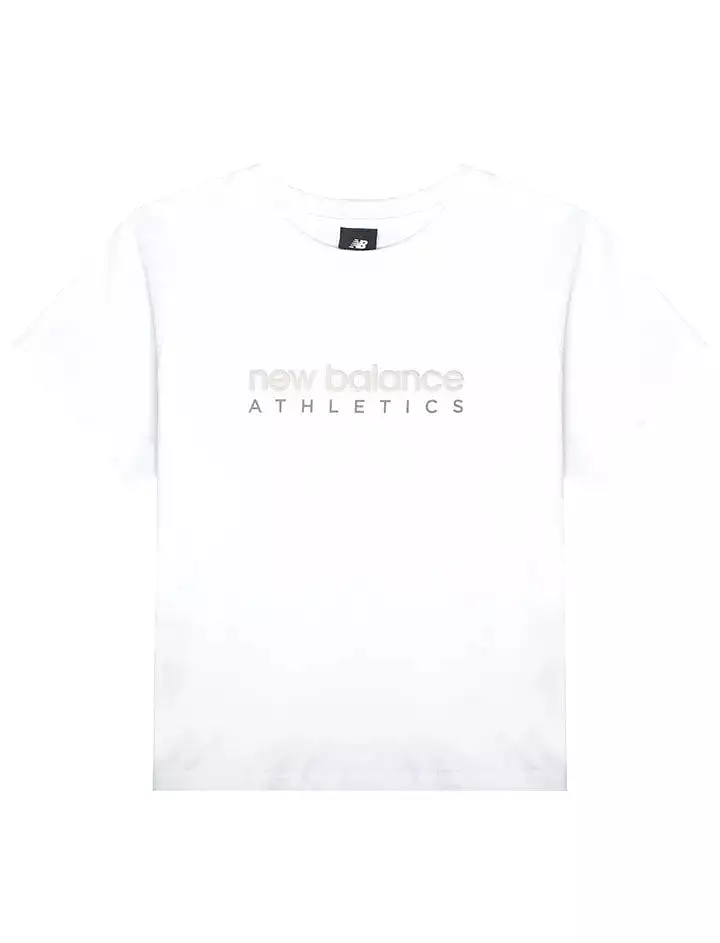 New Balance NB Athletics Slim Tee White