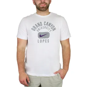 Nike Men's Dri-Fit White Grand Canyon University Lopes Swoosh Tee