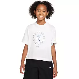 Nike SB Rayssa Kids Boxy Tee White