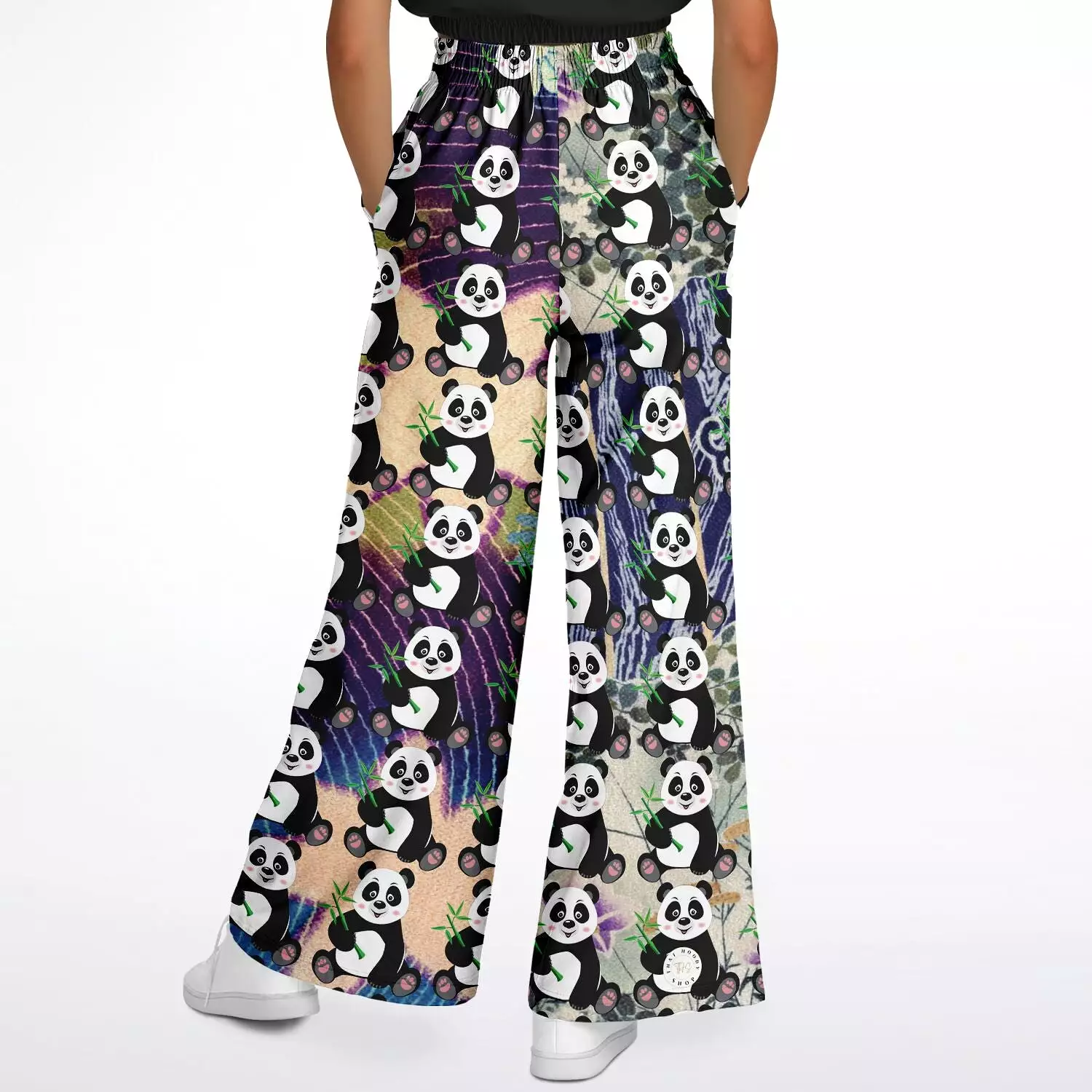 Panda Surprise LTD Eco-Poly Stretchy Phat Bellbottoms