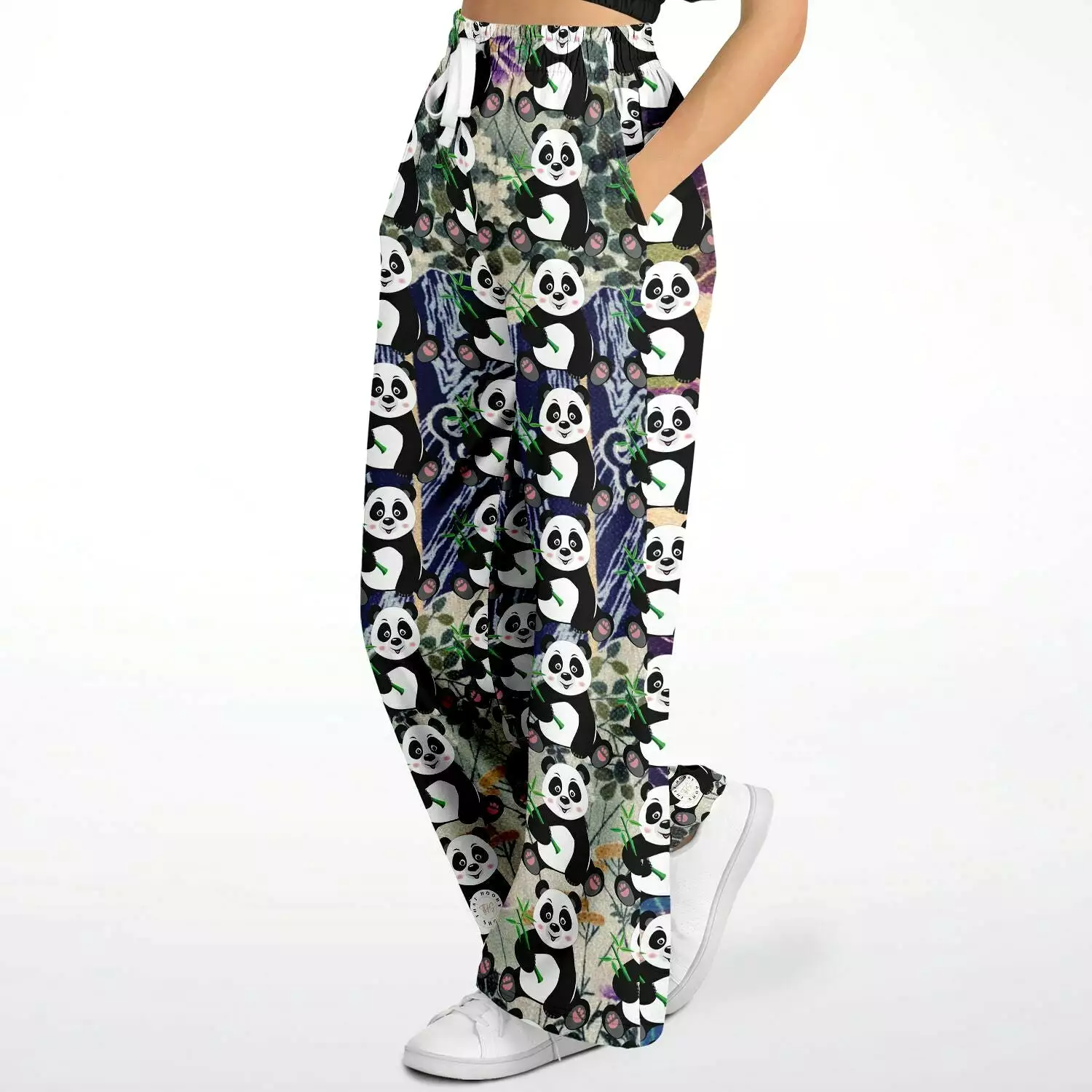 Panda Surprise LTD Eco-Poly Stretchy Phat Bellbottoms