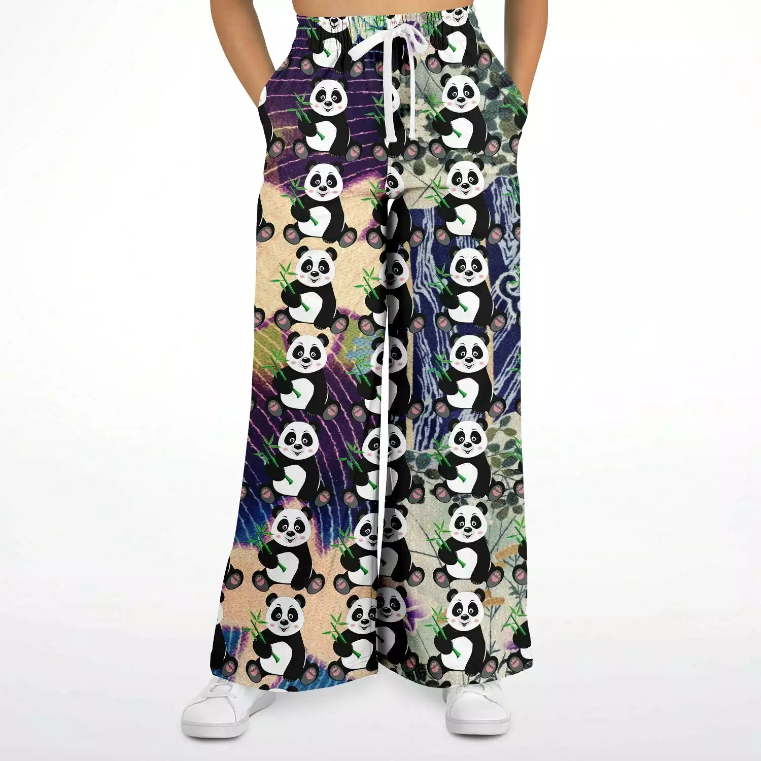 Panda Surprise LTD Eco-Poly Stretchy Phat Bellbottoms