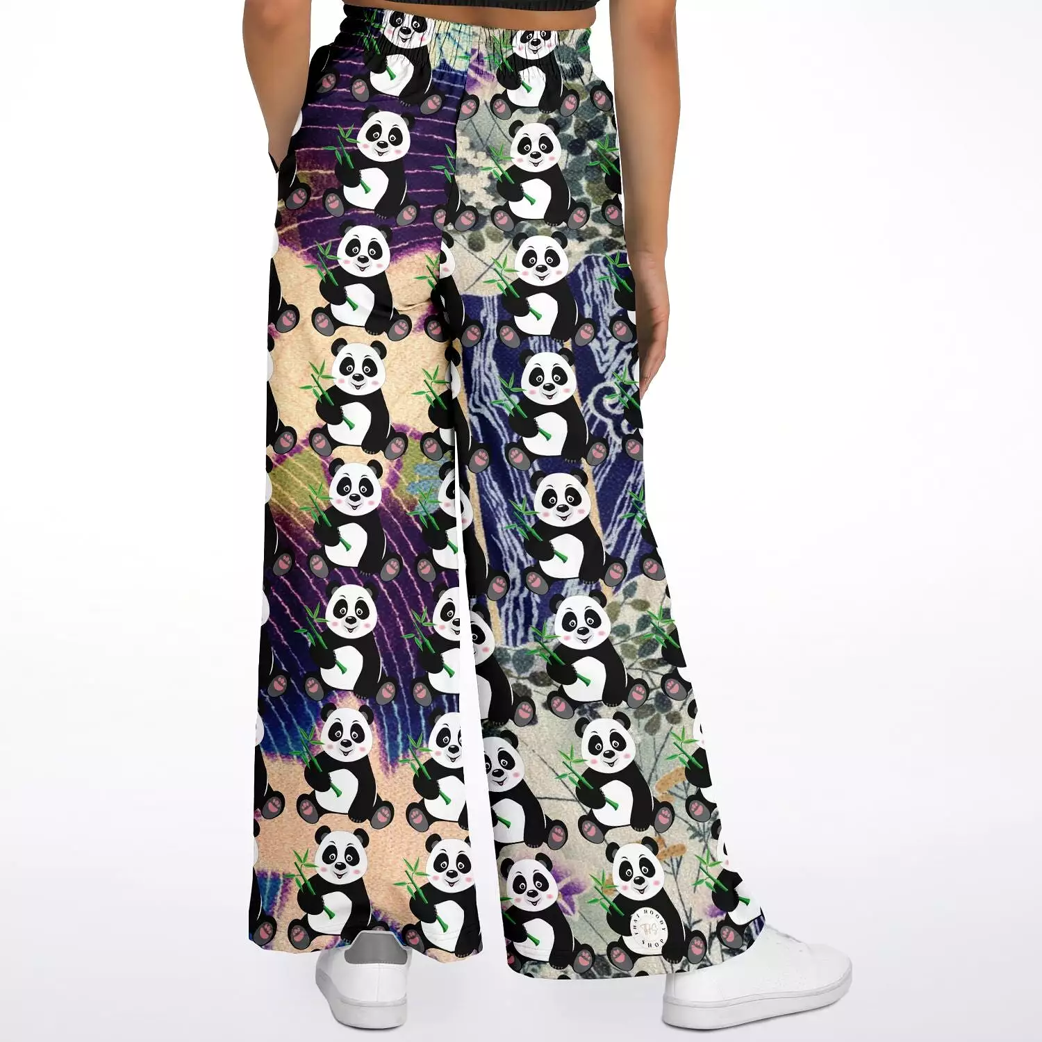 Panda Surprise LTD Eco-Poly Stretchy Phat Bellbottoms