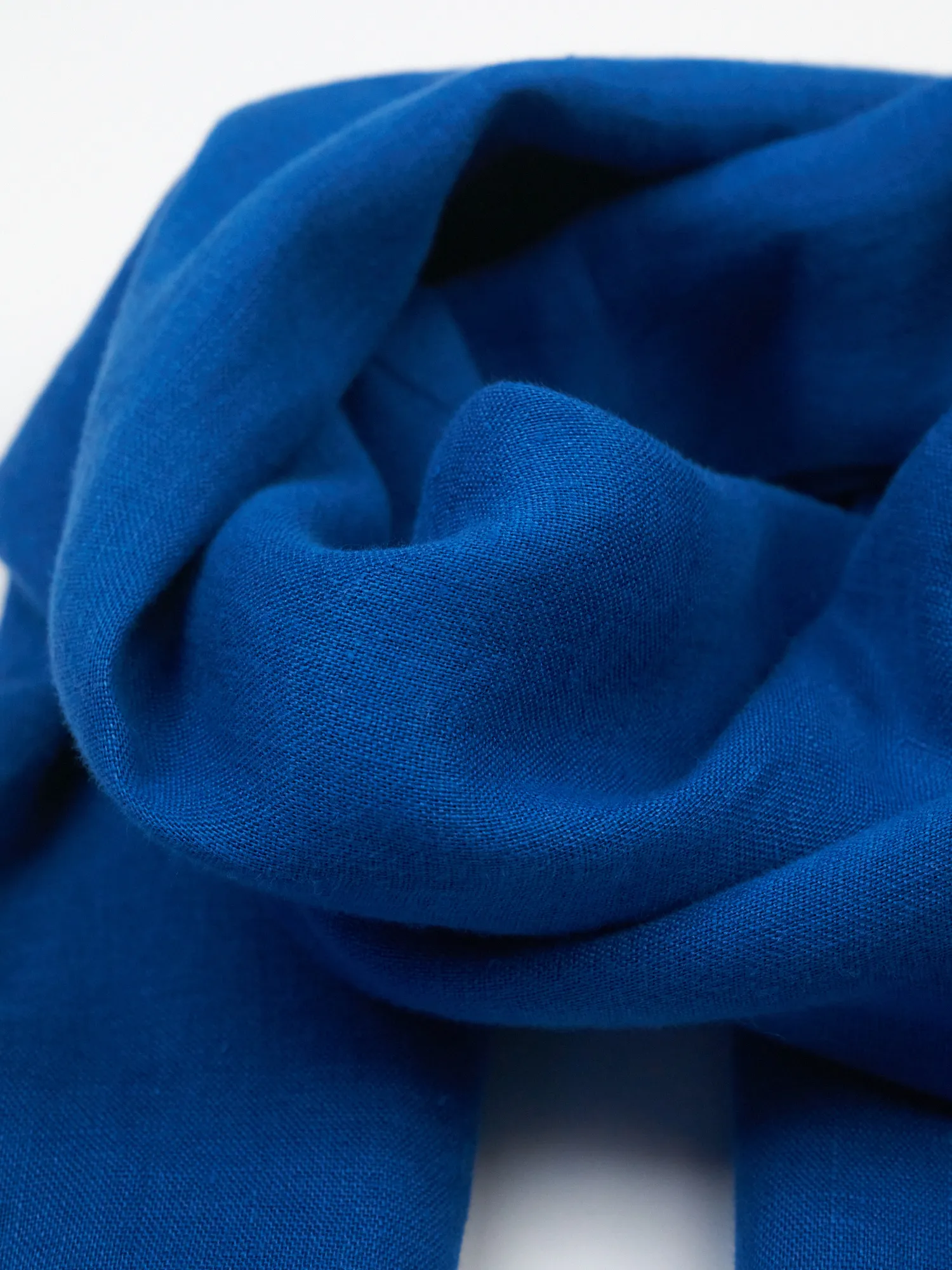 Panli Linen Blue Scarf 