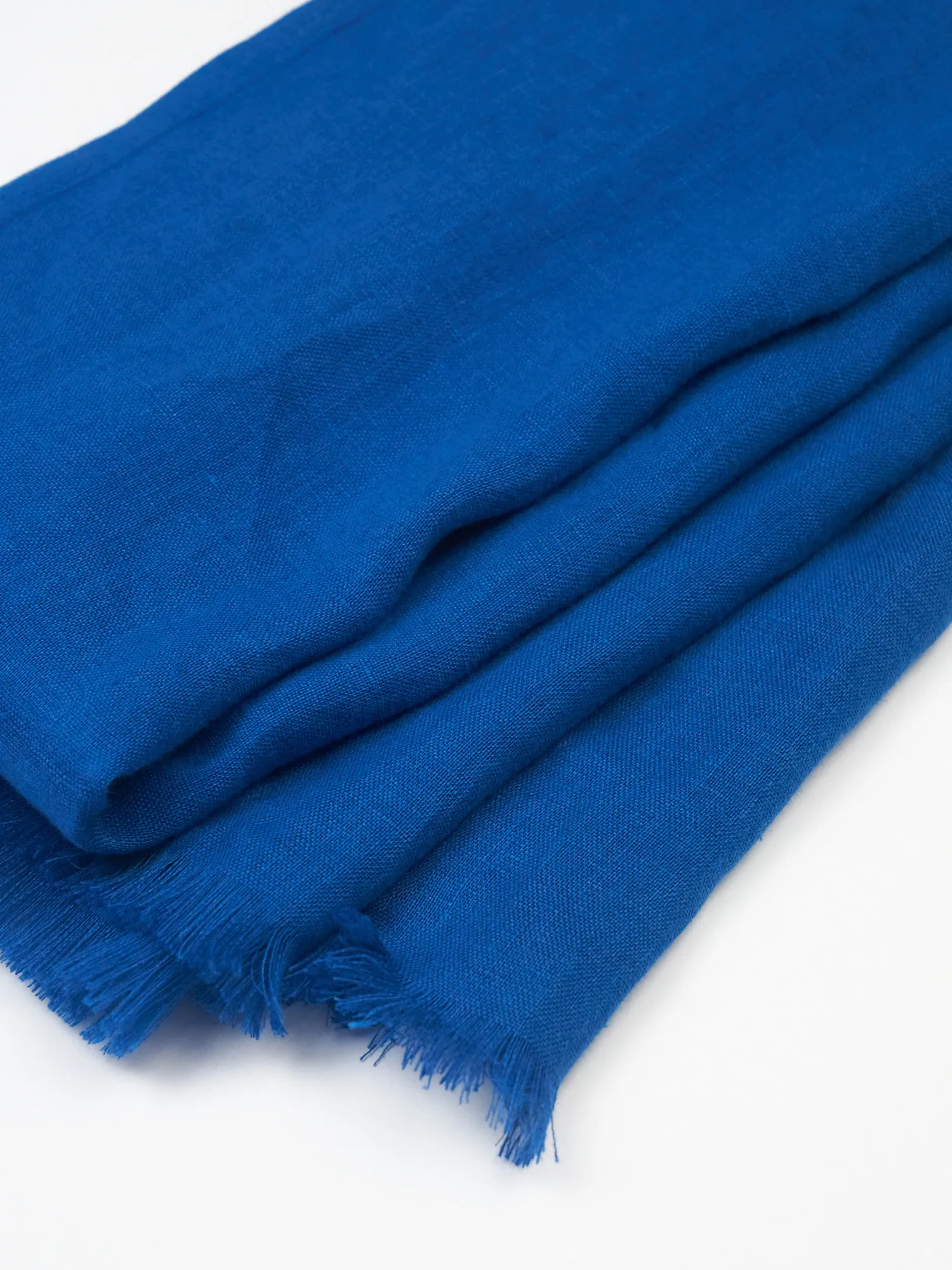 Panli Linen Blue Scarf 