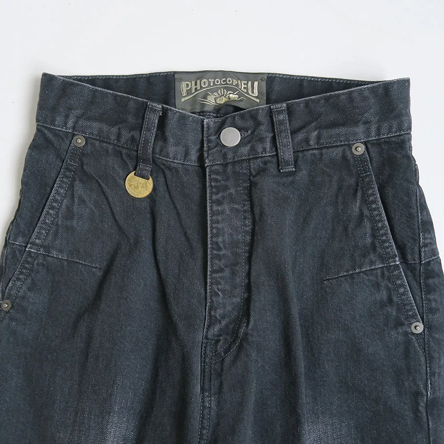 【PHOTOCOPIEU/フォトコピュー】HI-WAIST DENIM PANTS (DAPHNE) 242DPN