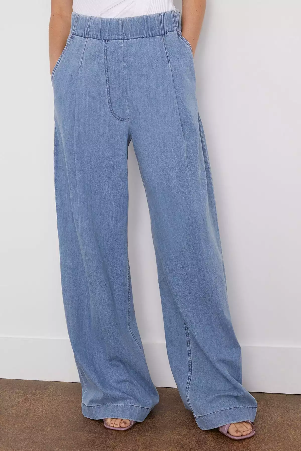 Pila Denim Pants in Light Blue