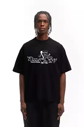 PIZZA BOY BLACK T-SHIRT