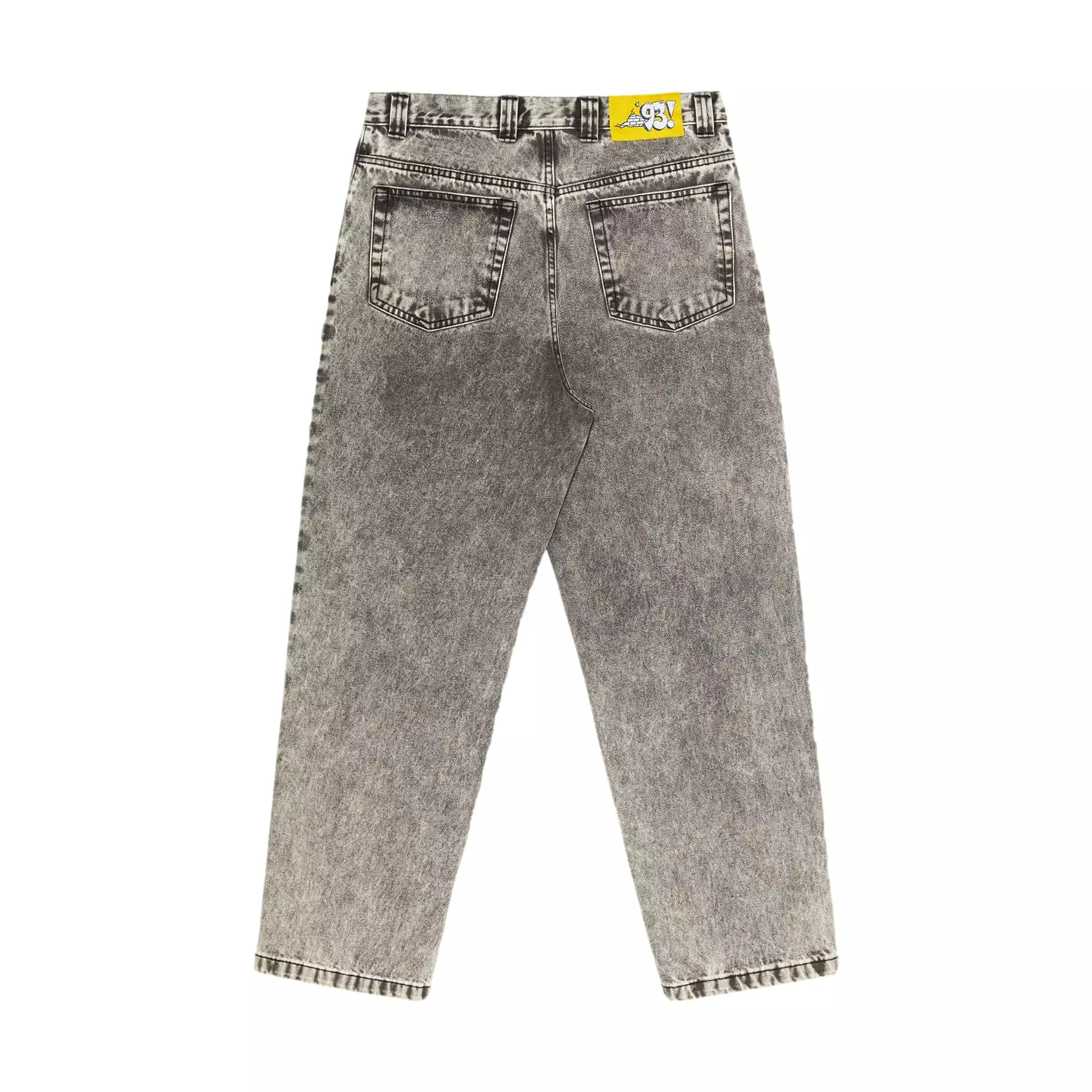 Polar 93! Denim Pants Acid Black