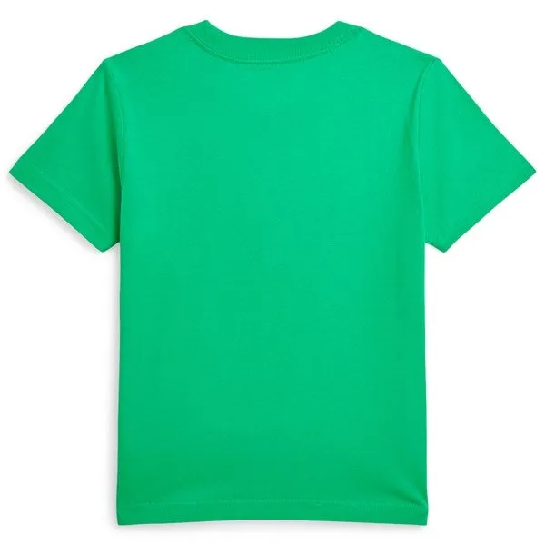 Polo Ralph Lauren Boy T-Shirt Bear Vineyard Green