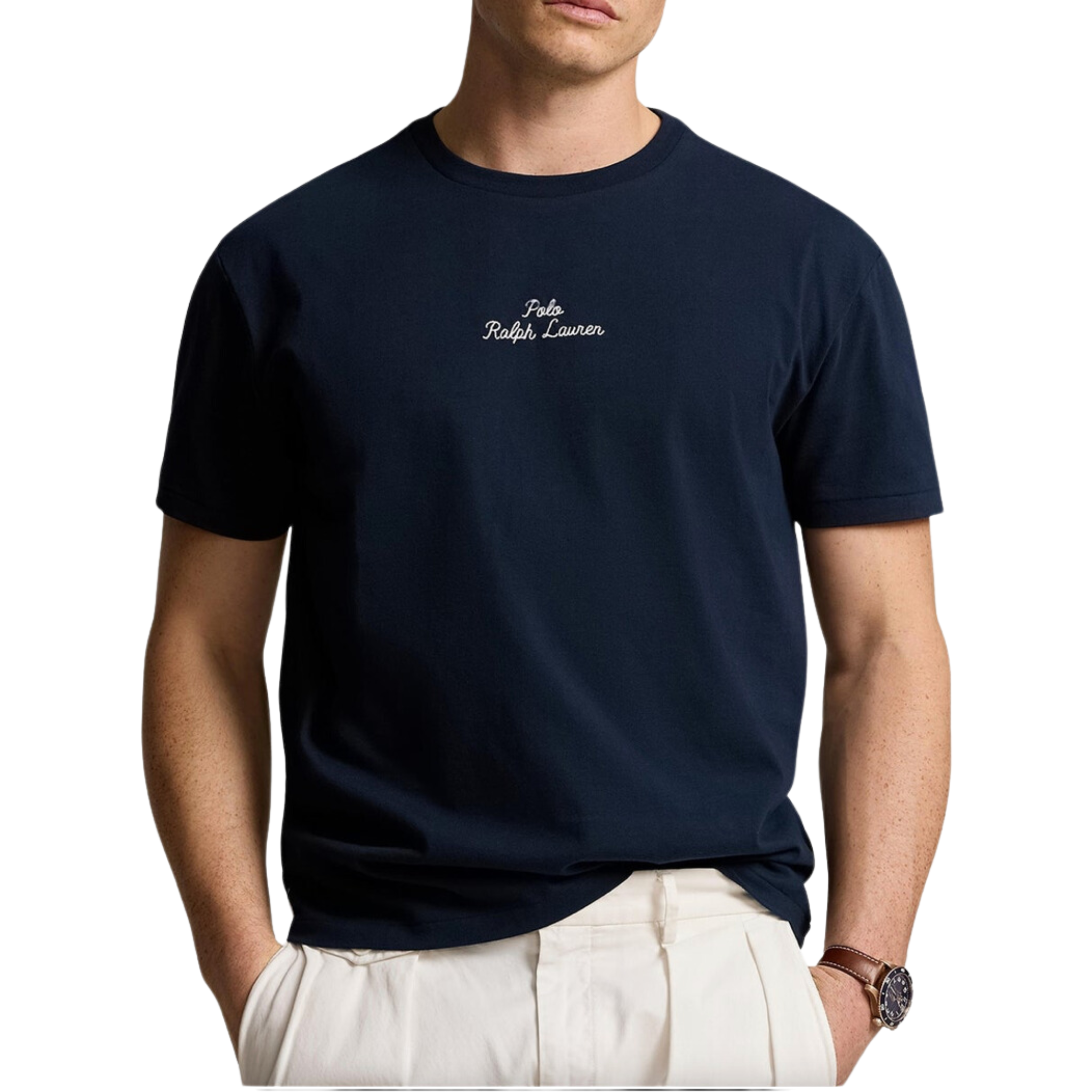 Polo Ralph Lauren Classic Fit Logo Jersey T-Shirt (Aviator Navy)