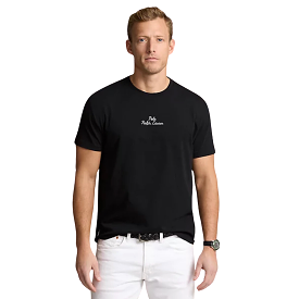 Polo Ralph Lauren Classic Fit Logo Jersey T-Shirt (Black)