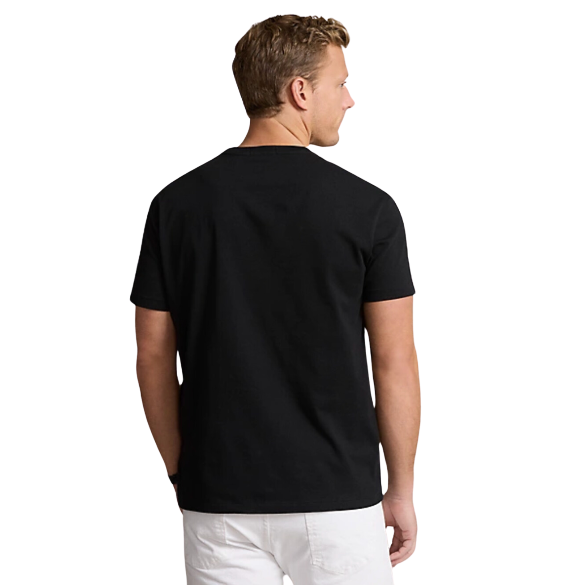 Polo Ralph Lauren Classic Fit Logo Jersey T-Shirt (Black)