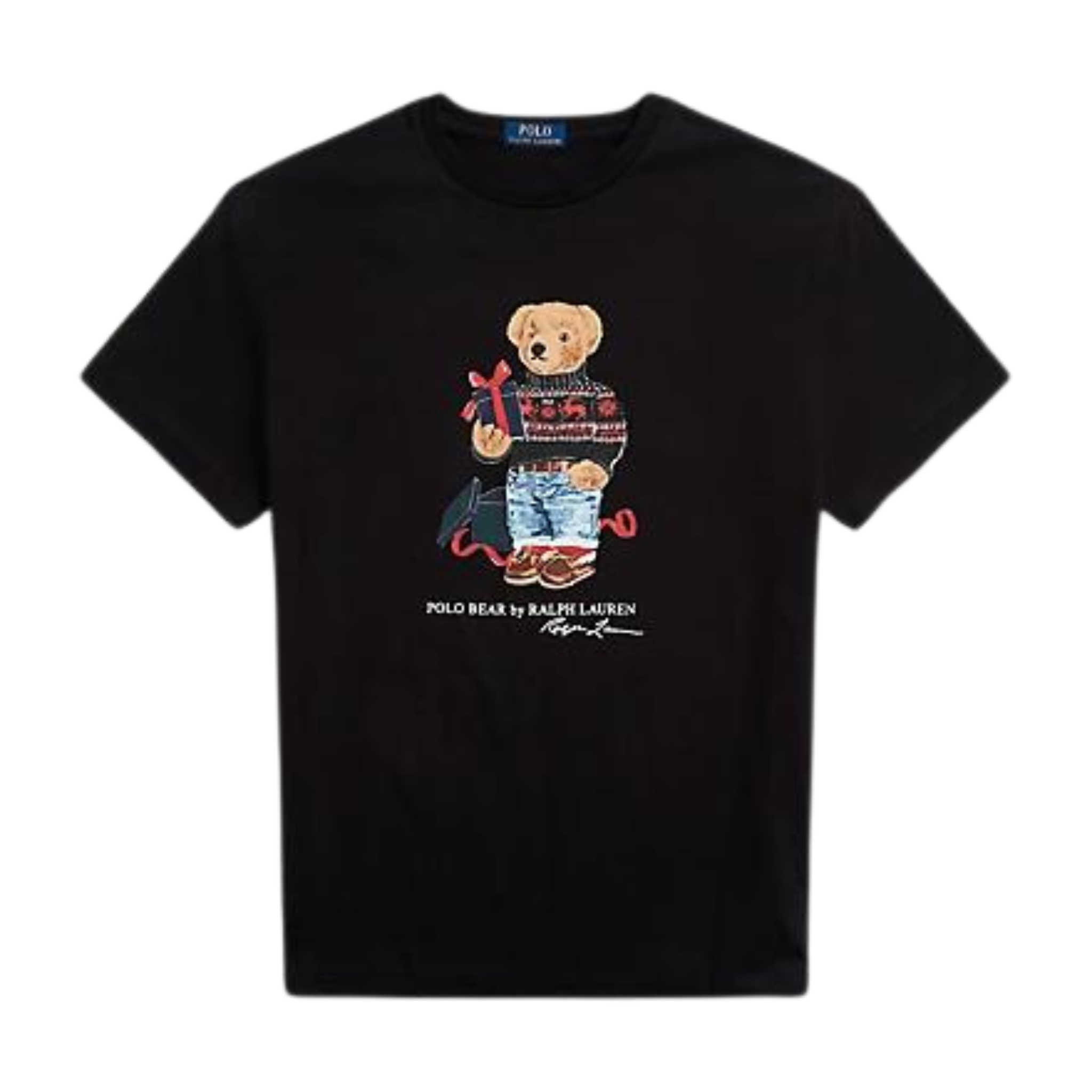 Polo Ralph Lauren Classic Fit Polo Bear Jersey T-Shirt (Black)