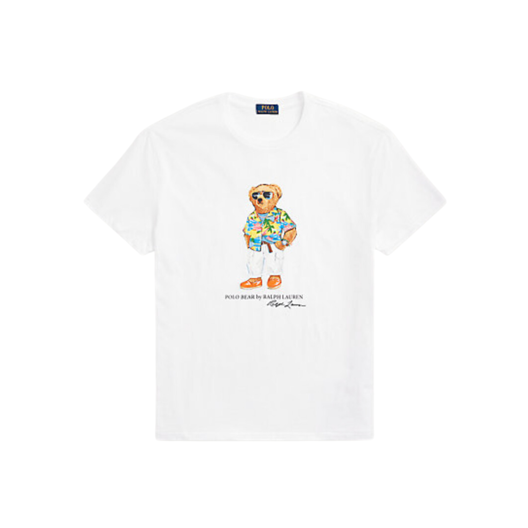 Polo Ralph Lauren Classic Fit Polo Bear Jersey T-Shirt (White)