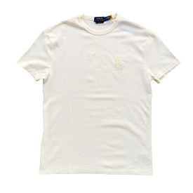 Polo Ralph Lauren Embroidered Chest T-shirt (Clubhouse Cream)