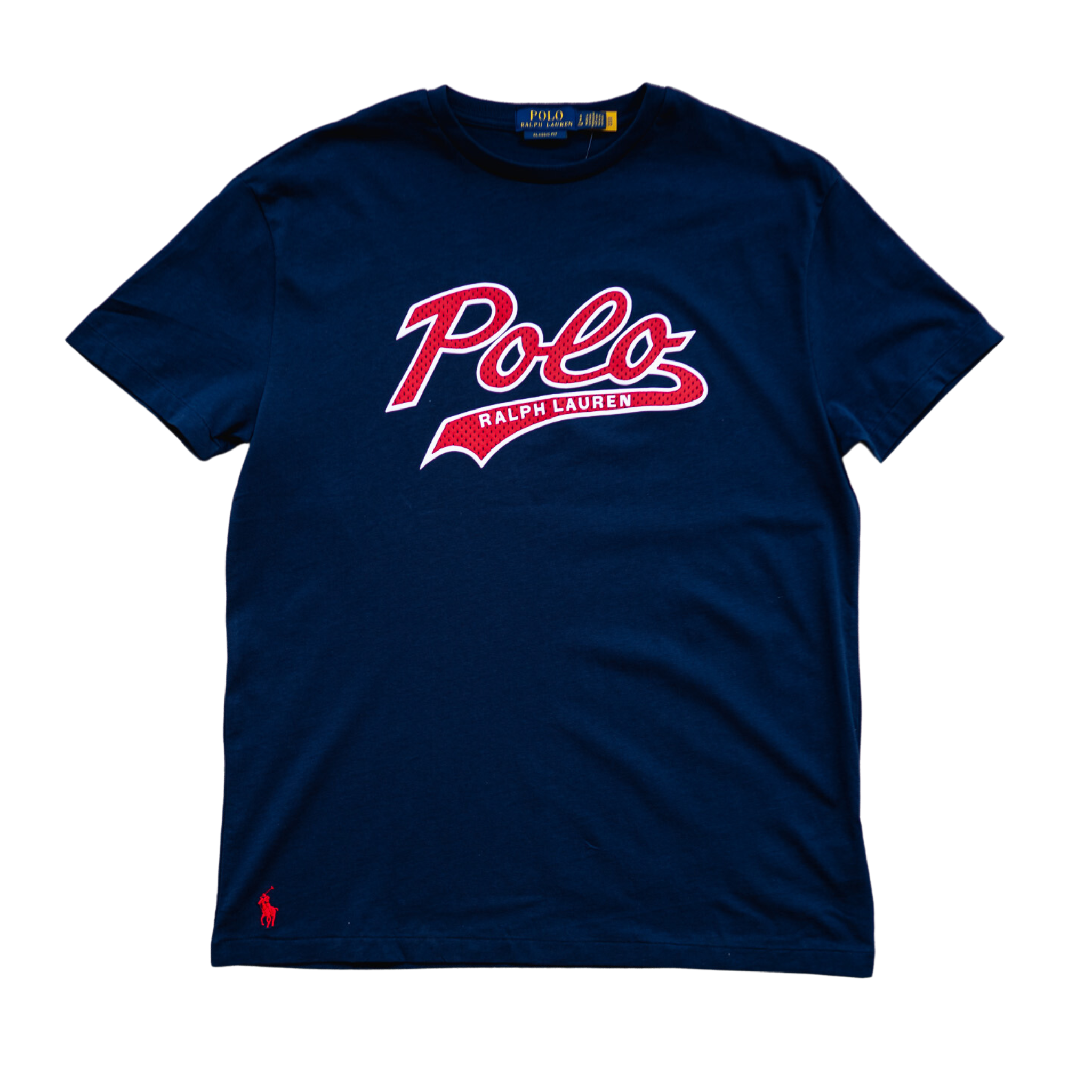 Polo Ralph Lauren Script Logo T-Shirt (Navy)