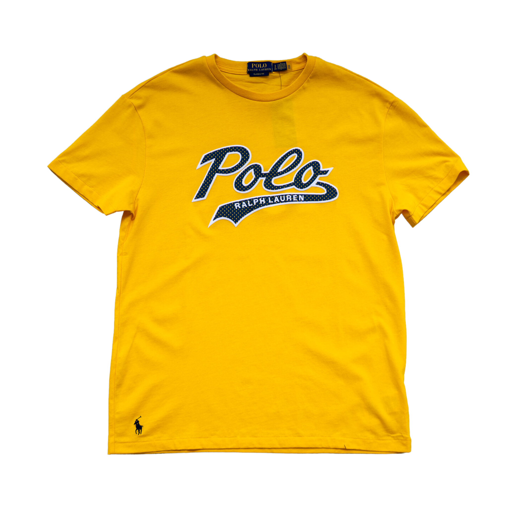 Polo Ralph Lauren Script Logo T-Shirt (Yellow)