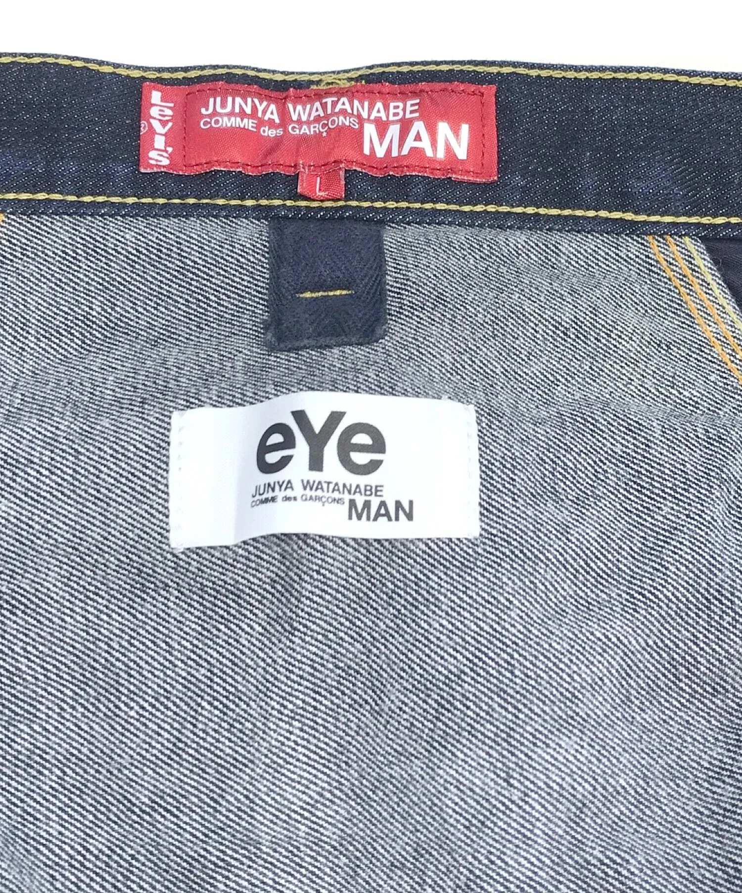 [Pre-owned] eYe COMME des GARCONS JUNYAWATANABE MAN Reconstructed Denim Pants WM-P903