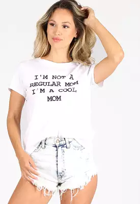 Prince Peter Collection - Cool Mom Tee White