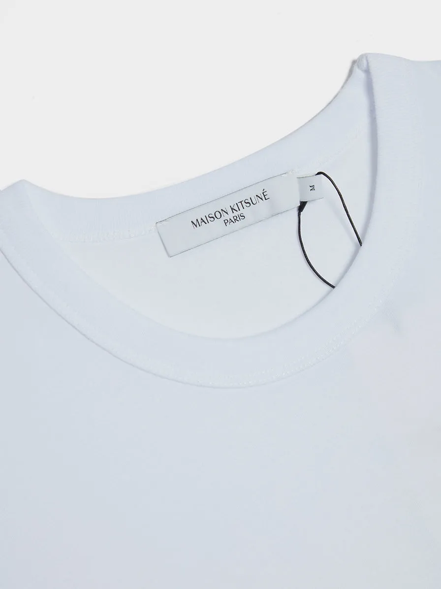 Profile Fox Patch Pocket Tee-Shirt, White