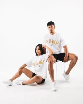 Pump University Tee - White