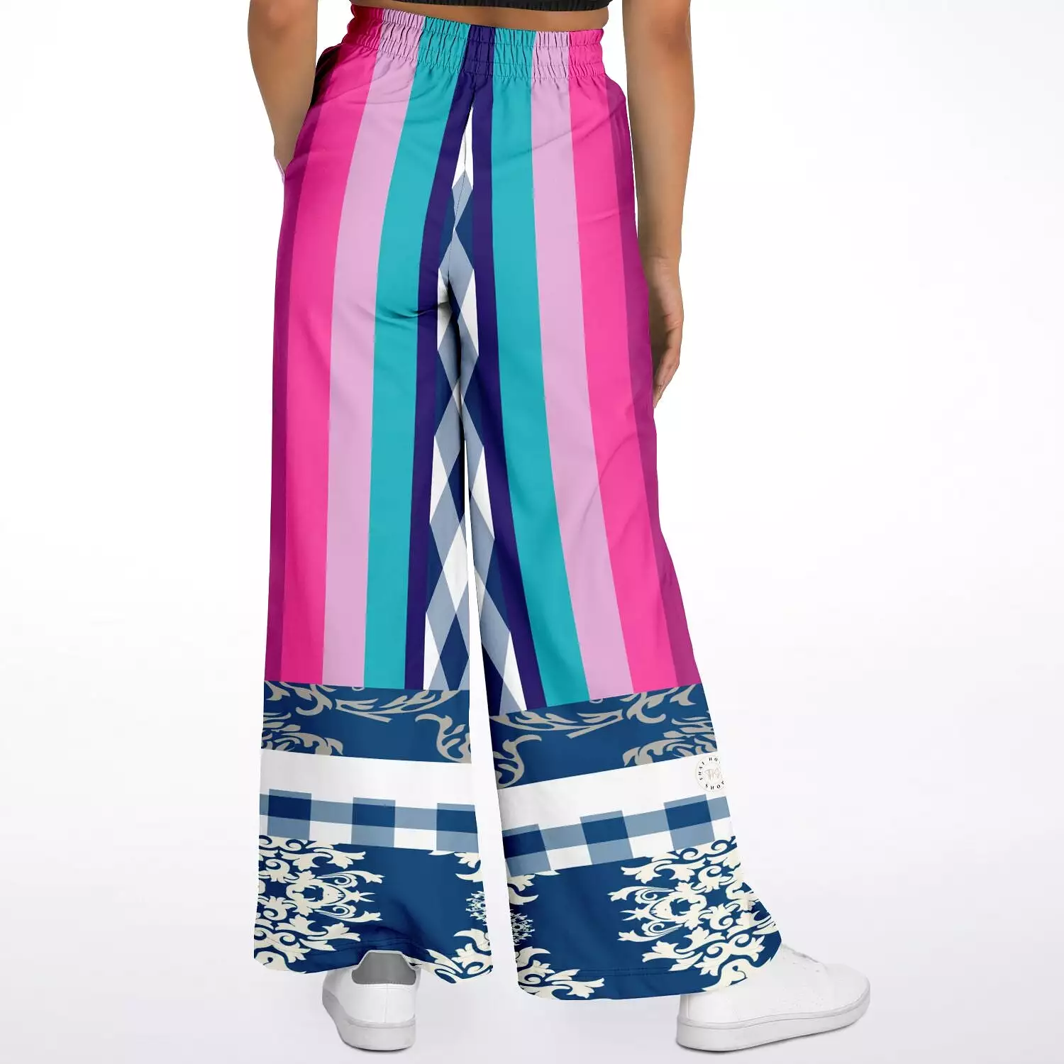 Purple Haze Eco-Poly Stretchy Phat Bellbottoms