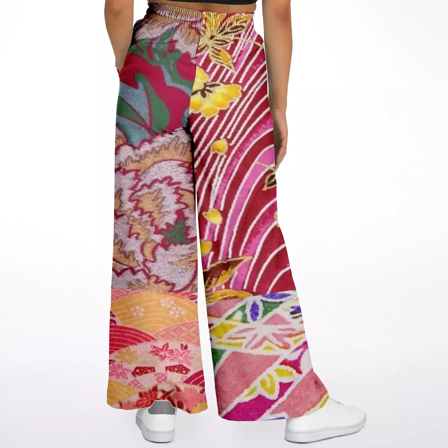 Queen Lili'uokalani Eco-Poly Stretchy Phat Bellbottoms