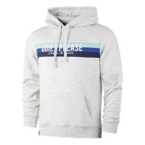 Quiet Please Ocean Stripe Hoody Men