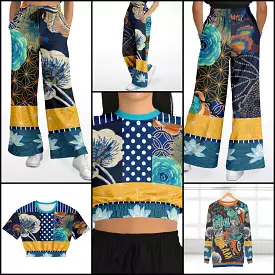 Remembering Divinity Eco-Poly Stretchy Phat Bellbottoms