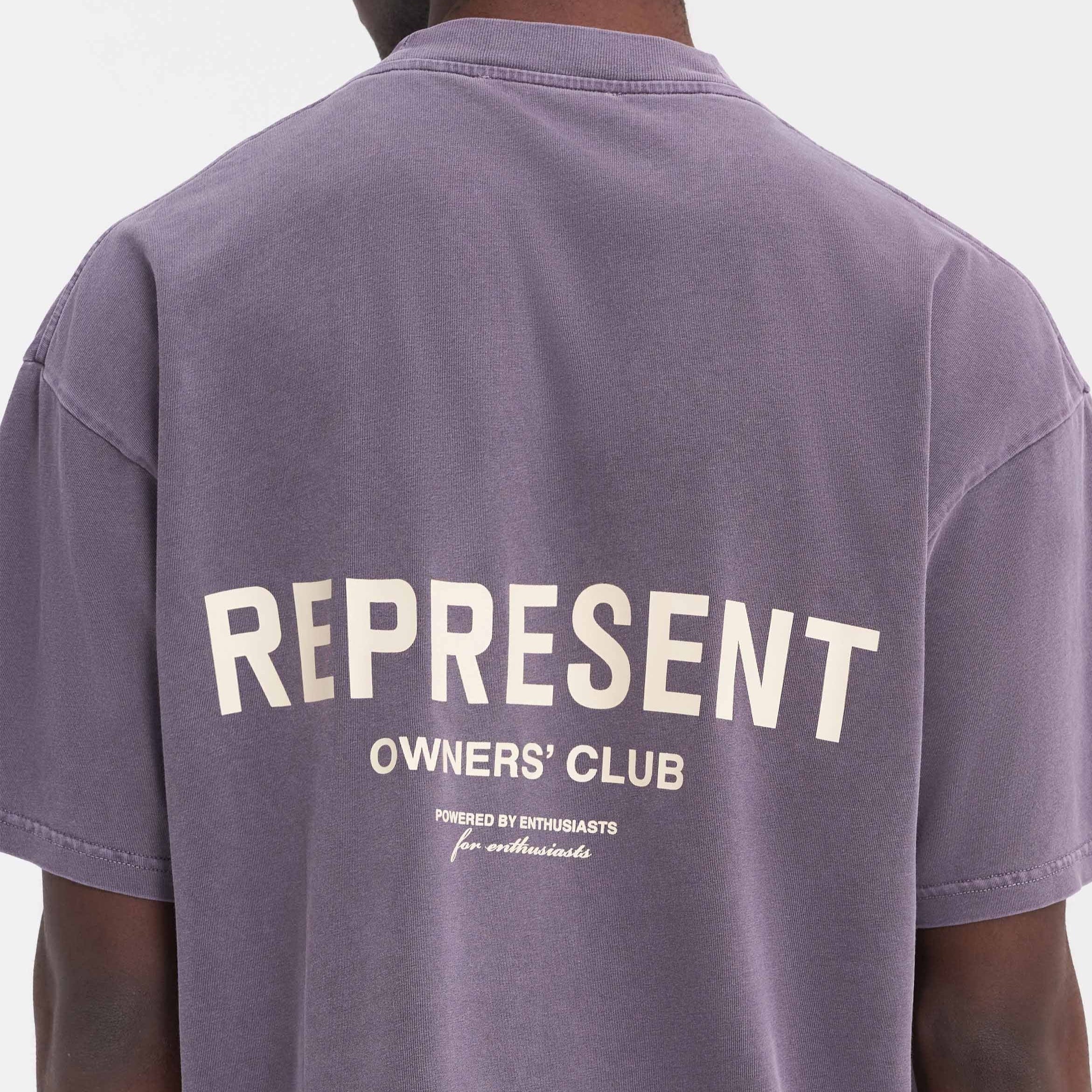 Represent Owners Club Logo Tee Vintage Violet