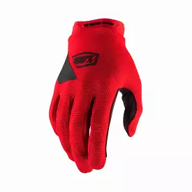 Ride 100% RIDECAMP Mountain Bike Full Finger Glove Red - XL