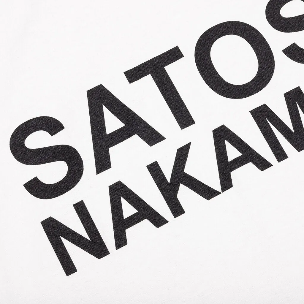 Satoshi Logo Tee - White