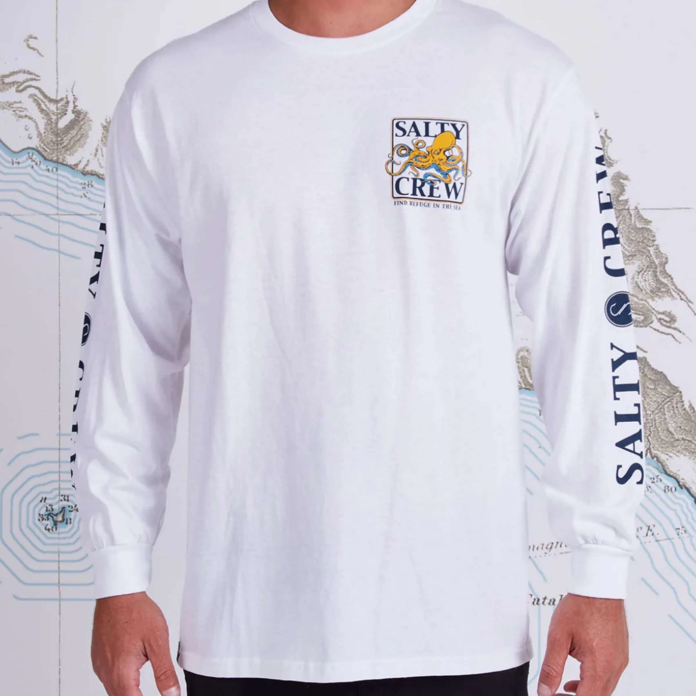 SC Ink Slinger Standard L/S Tee White