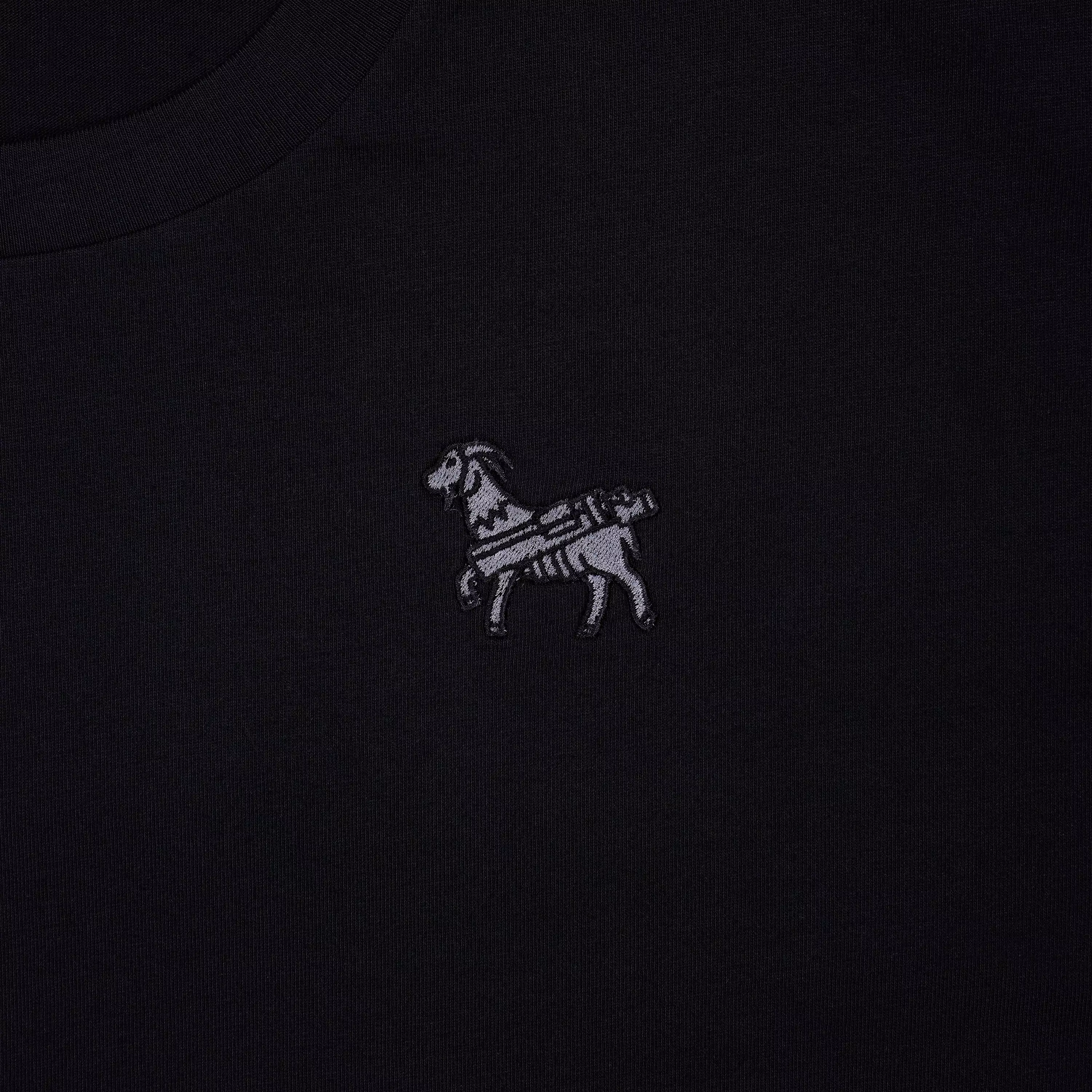 Seamus Goat T-Shirt - Black