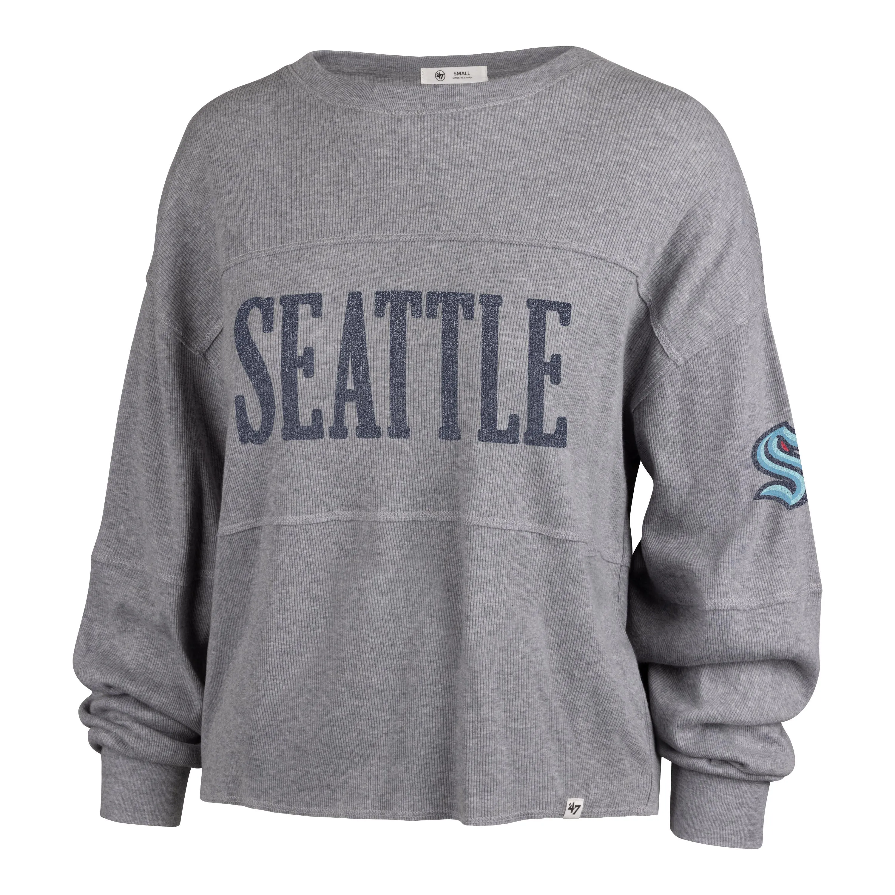 SEATTLE KRAKEN '47 JADA LONG SLEEVE TEE WOMENS