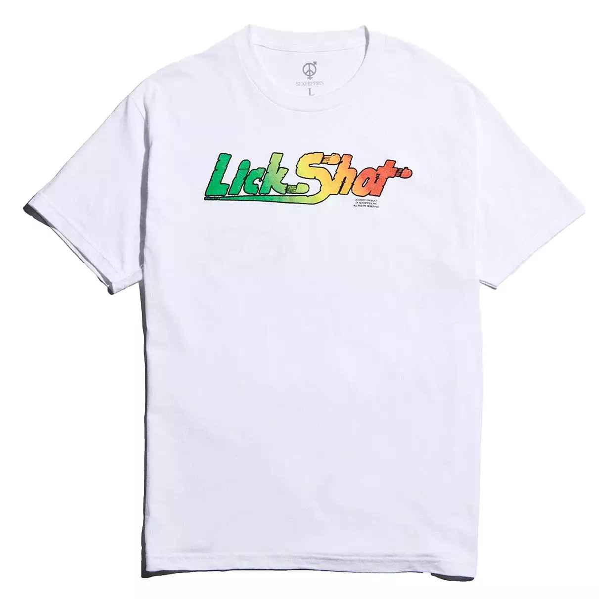 SexHippies Lick Shot Tee White