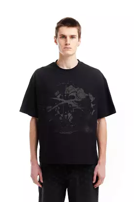 SHINE BLACK T-SHIRT