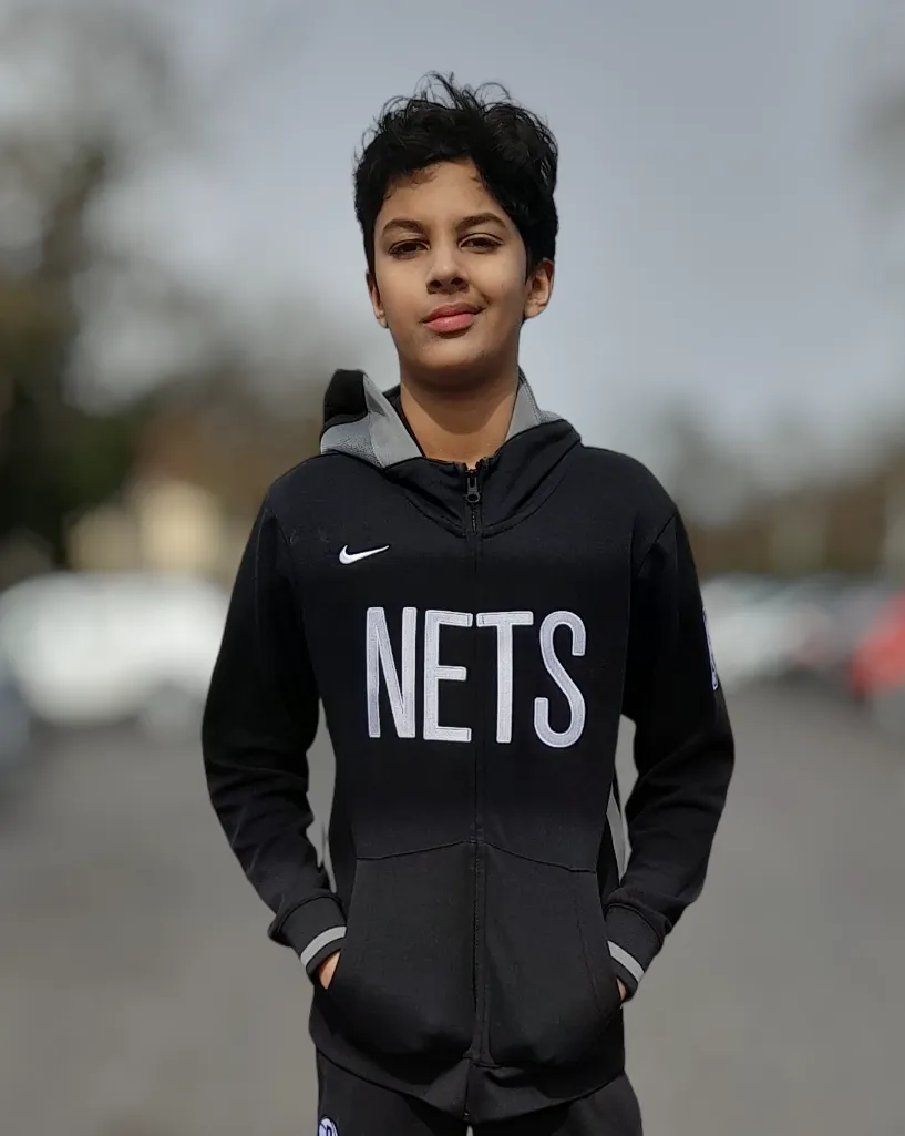 Showtime hoody full zip Brooklyn Nets kids EZ2B7FFPE