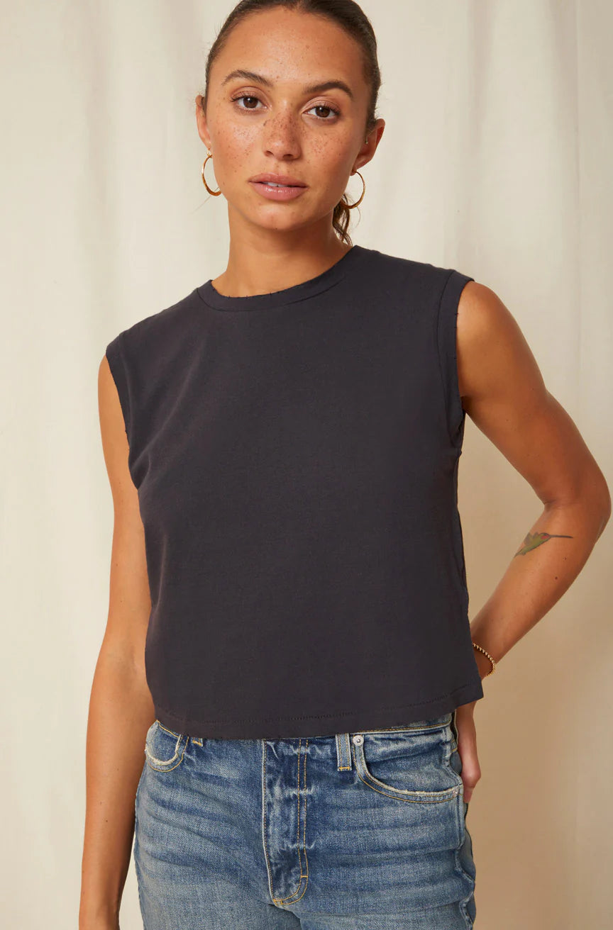 Sleeveless Babe Tee