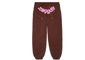 Sp5der Classic Sweatpant Brown