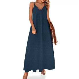 Spaghetti Strap Ankle-Length Dress Long dress