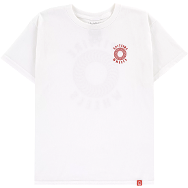 Spitfire Hollow Classic Youth Tee White/Red