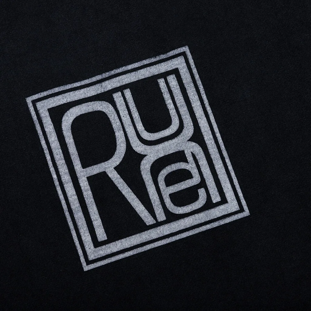 Square Logo Tee - Vintage Black