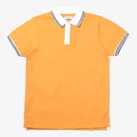 Teens Boys Lycra Pique Basic Polo-Autumn Bliss